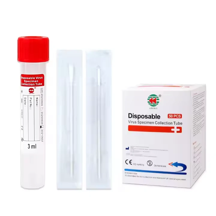 Specimen Collection Tube With Flocked Swab factory